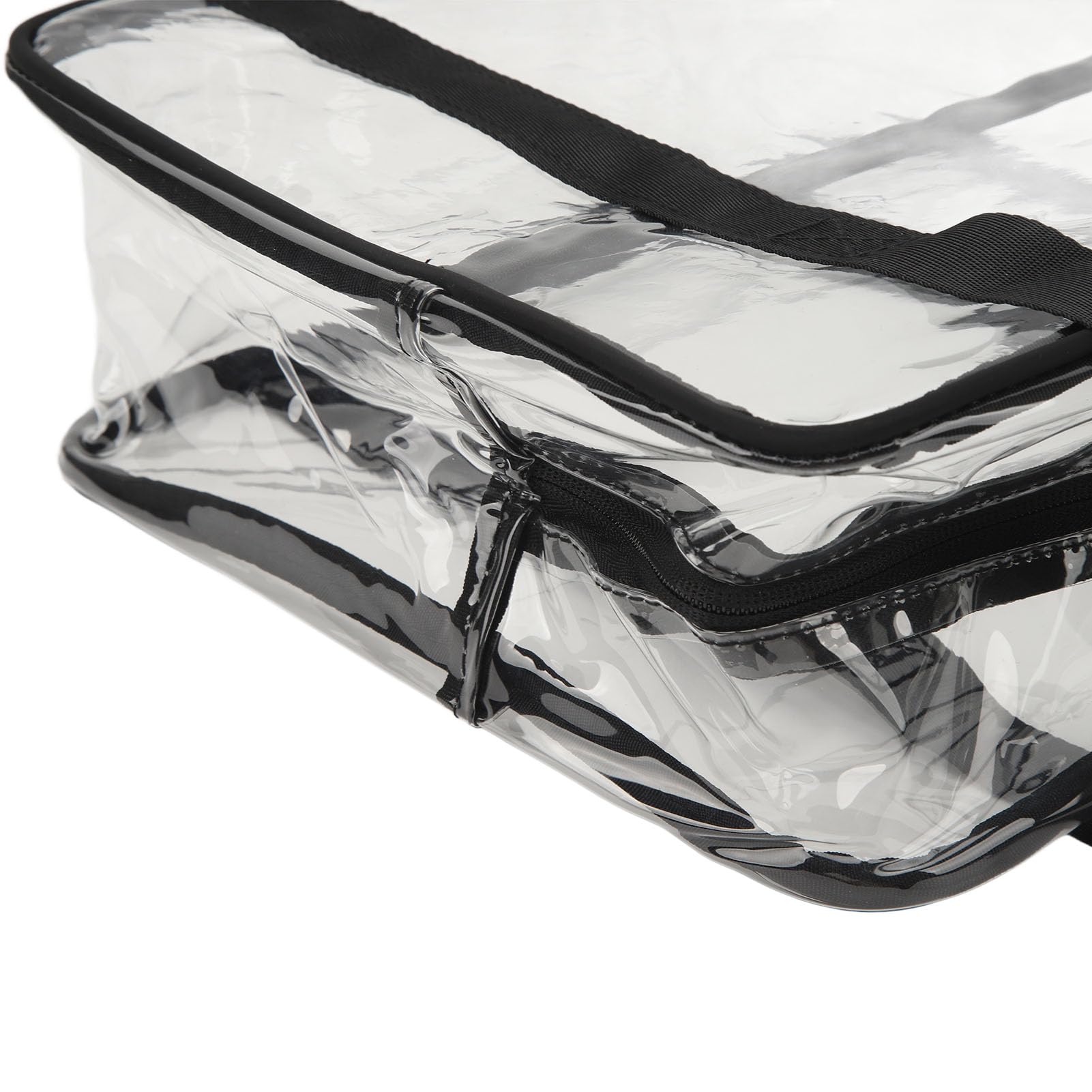 Lot De 3 Sacs à Dos Transparents PVC étanches - 34x45 Cm, Cordon Réglable, Pour Festival, Sport, Voyage - Piuluvor