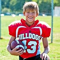 Vista 5 de Collar con número para niño de 0 a 99 atletas con número de jersey, cadena de acero inoxidable de 22 + 2 pulgadas, dije de número personalizado