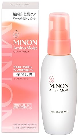 MINON Amino Moist 乳液　５点 Minon 胺基酸保濕乳液，100克[敏感肌肉適用] [低敏配方] 保濕乳液