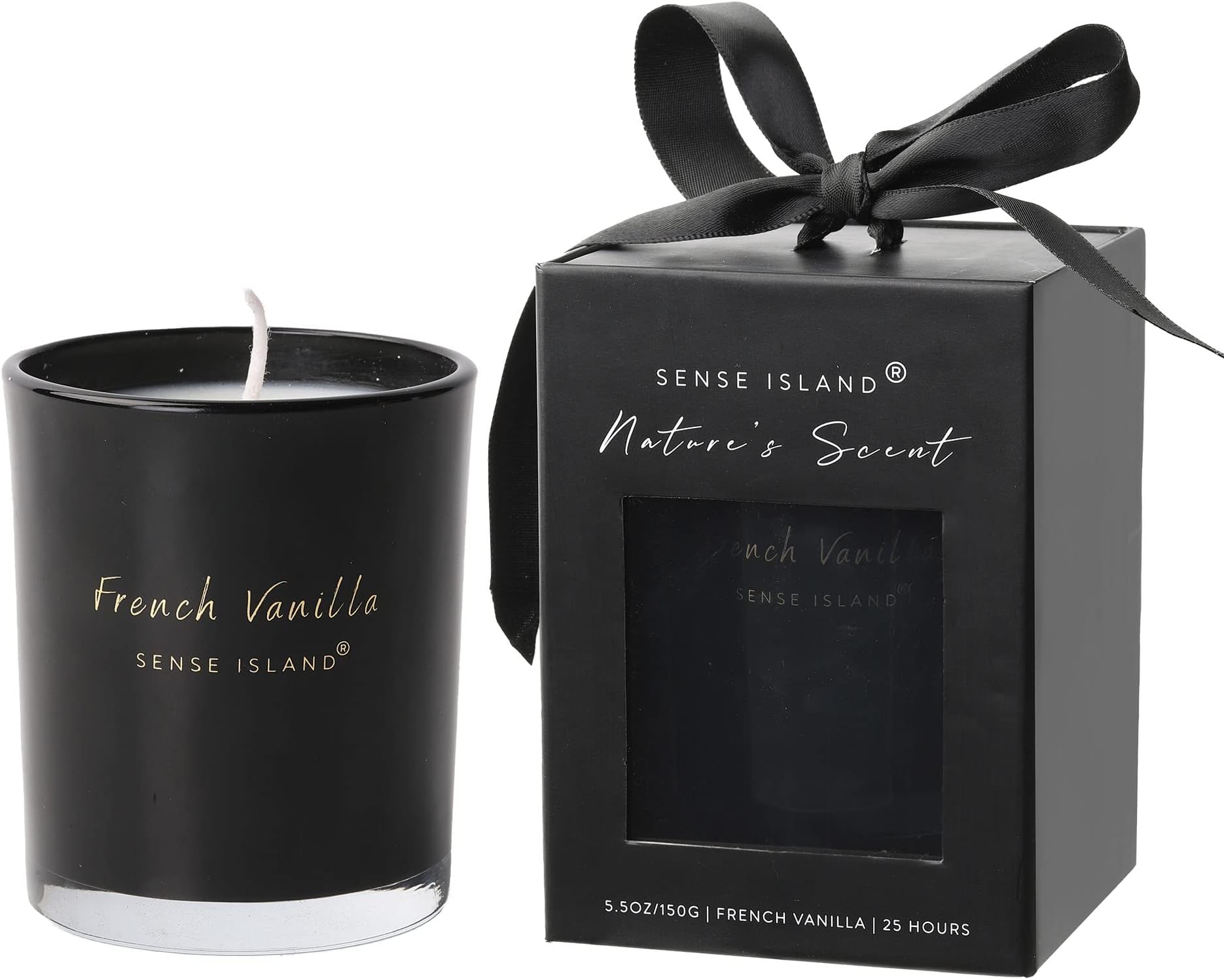 SENSE ISLAND Valentines Day Gift I Love You 3000 Hidden Message Candle Vanilla Scented with Premium Gift Box | Gift for Him or Her