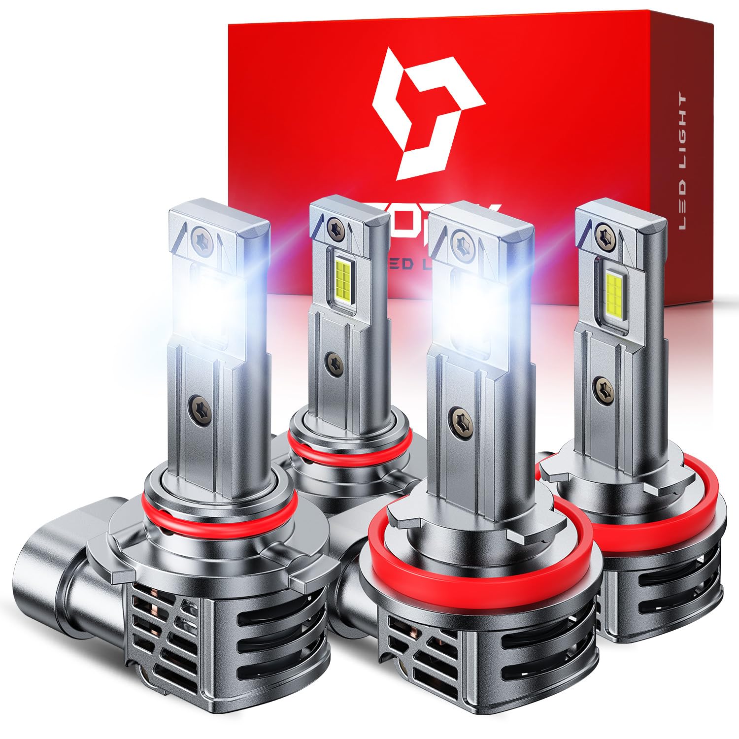 TOPIK H11 9005 Bulbs Combo