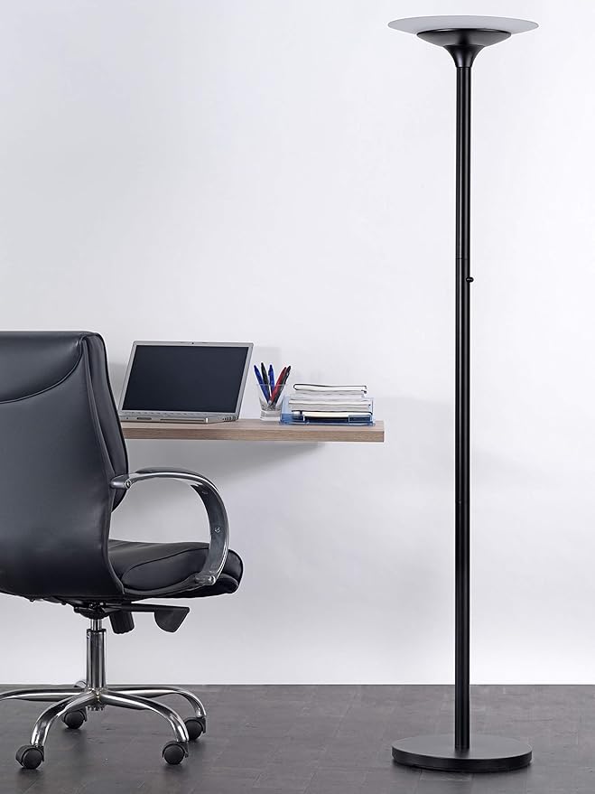 Unilux unilux 400090472 LED-vloerlamp VARIAGLASS, kleur: zwart photo 2