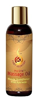 Kirit Ayurveda Pre-Gym Oil, Makes Muscle Active And Responsive (100 ML)