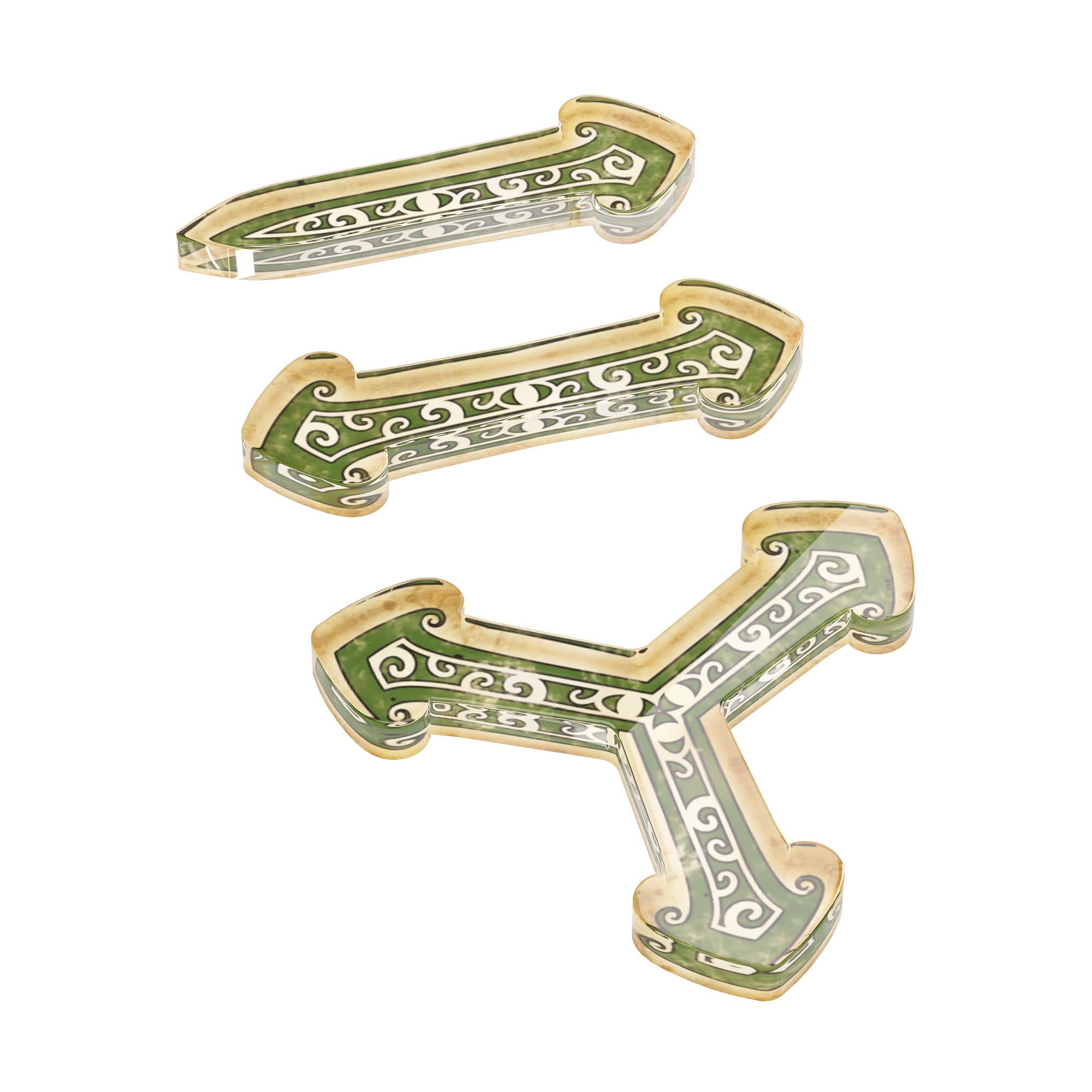 Gamegenic | Arkham Horror: Connector Tokens | Card Game Accessory | Ages 14+