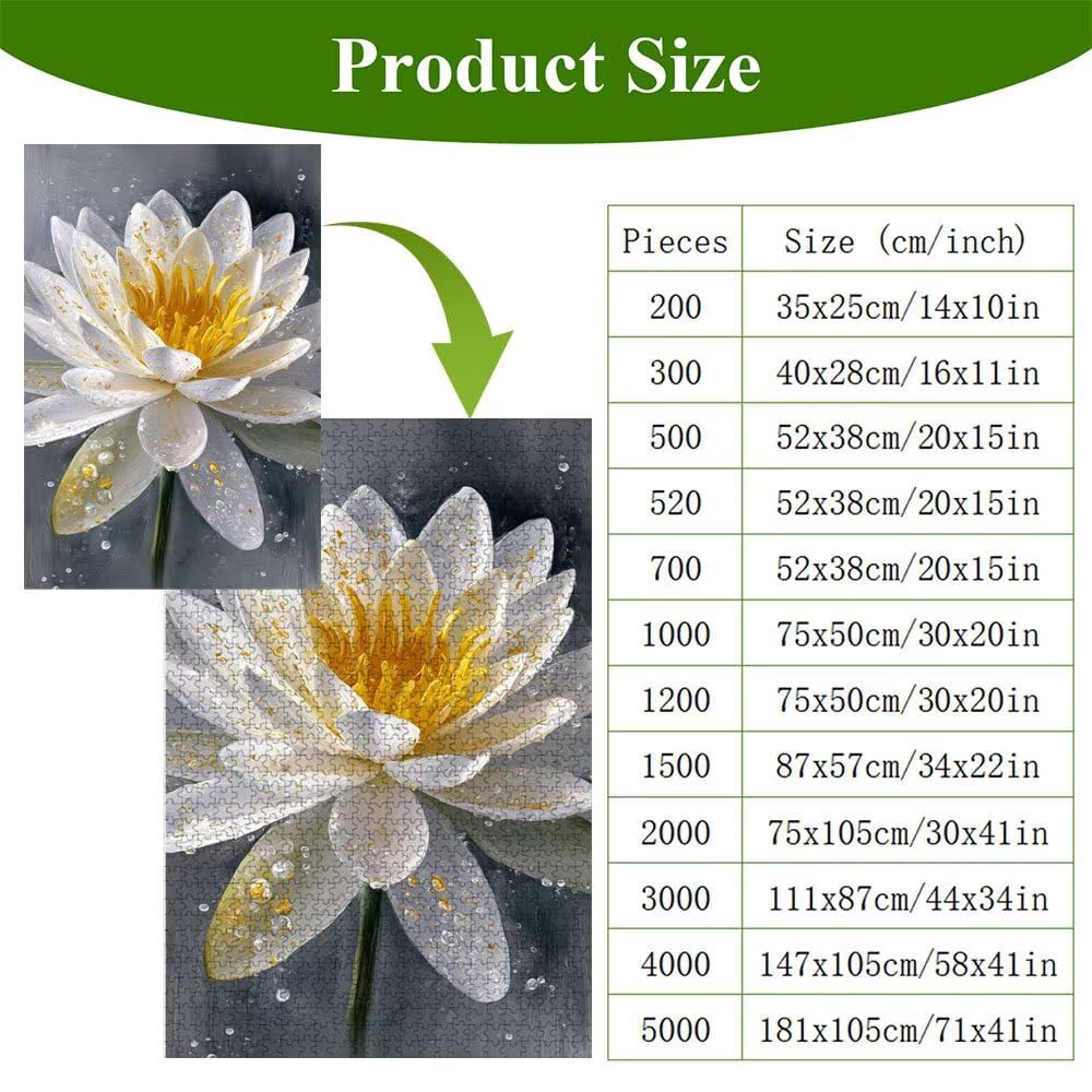 Puzzle 1500 Piezas Adultos Flor & Amarillo, Rompecabezas con Letras Traseras y Póster, Pasatiempo Antiestrés, Decoración de Pared, Regalo Decorar Mujer Hombre 87 x 57 cm (14 Años +) P3#1156