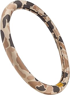 Browning Steering Wheel Covers for Car, Truck, and SUV, Durable Steering Wheel Cover Protection, Arms Co. (Tan Duck Camo)