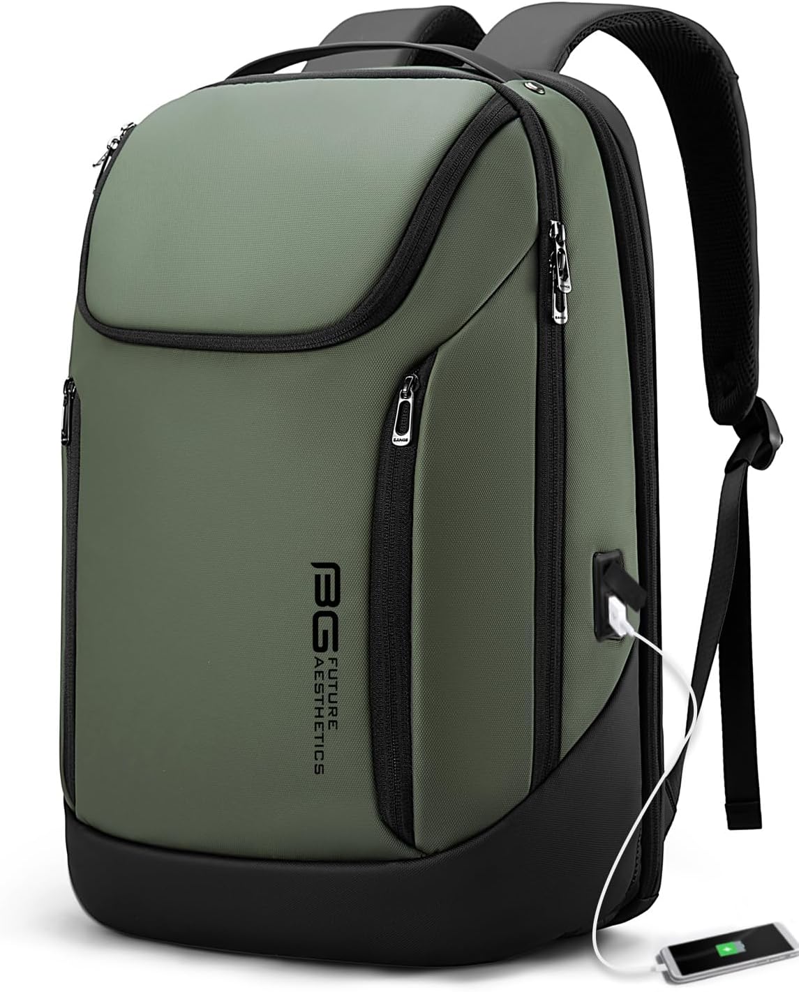 BANGE Anti Theft Sling Bag,Men's Shoulder bags with Lock