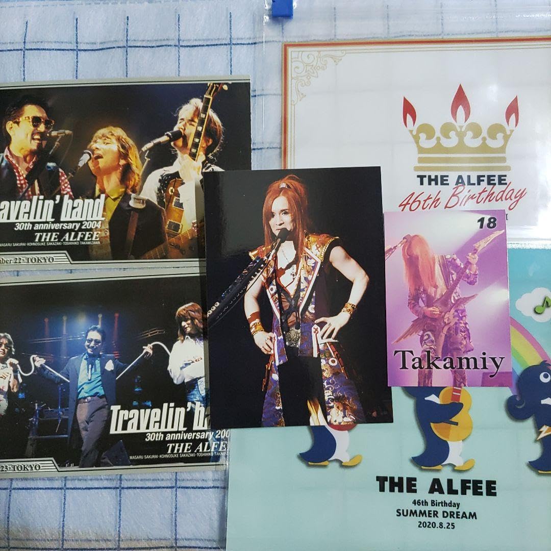 Amazon.co.jp: THE ALFEE Takamiy ギターアクリルスタンド