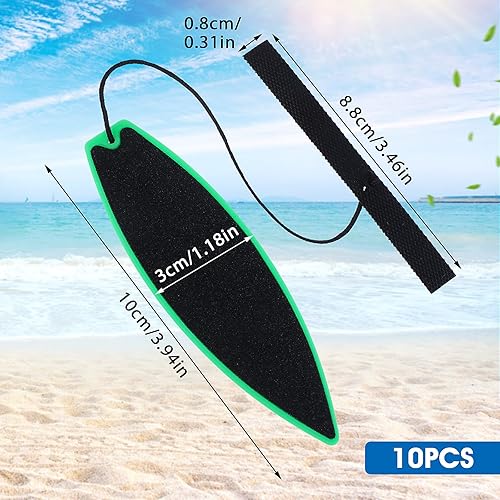 Miniatura 7 de Paquete de 10 tablas de surf con dedo, mini juguetes de surf de viento, tablas de surf para dedos, surf el viento, tabla de surf con la punta de los
