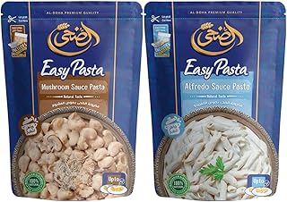 Al Doha Alfredo Sauce Easy Pasta AND Al Doha Mushroom Sauce Pasta
