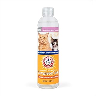 Arm & Hammer Complete Care Fresh Dental Water Additive for Dogs and Cats - Dog Water Additive, Dog Mouth Wash, Dog Dental ...