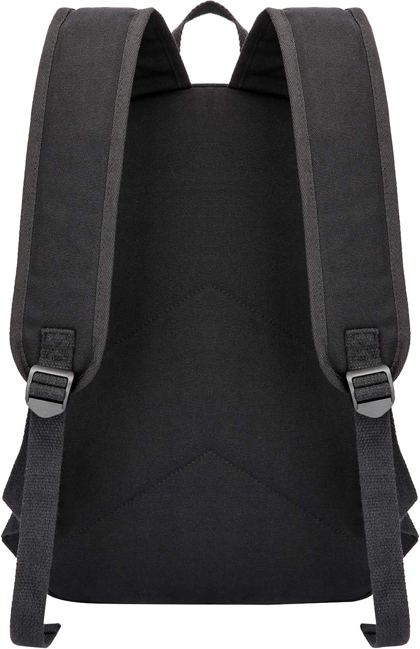 mygreen Kawaii Girls Backpack for School - Lightweight Canvas Backpack for Teens Ages 8-12, Fits 15 Inch Laptop, Cute Boho Floral Design, Durable & Comfortable Light Green - Image 5