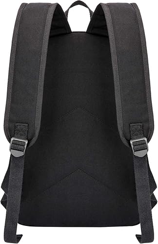 Vista 6 de Mygreen - Mochila de tela ligera estilo casual, mochila de viaje, Negro, Flor Portátil de 15 Pulgadas), A1306BK