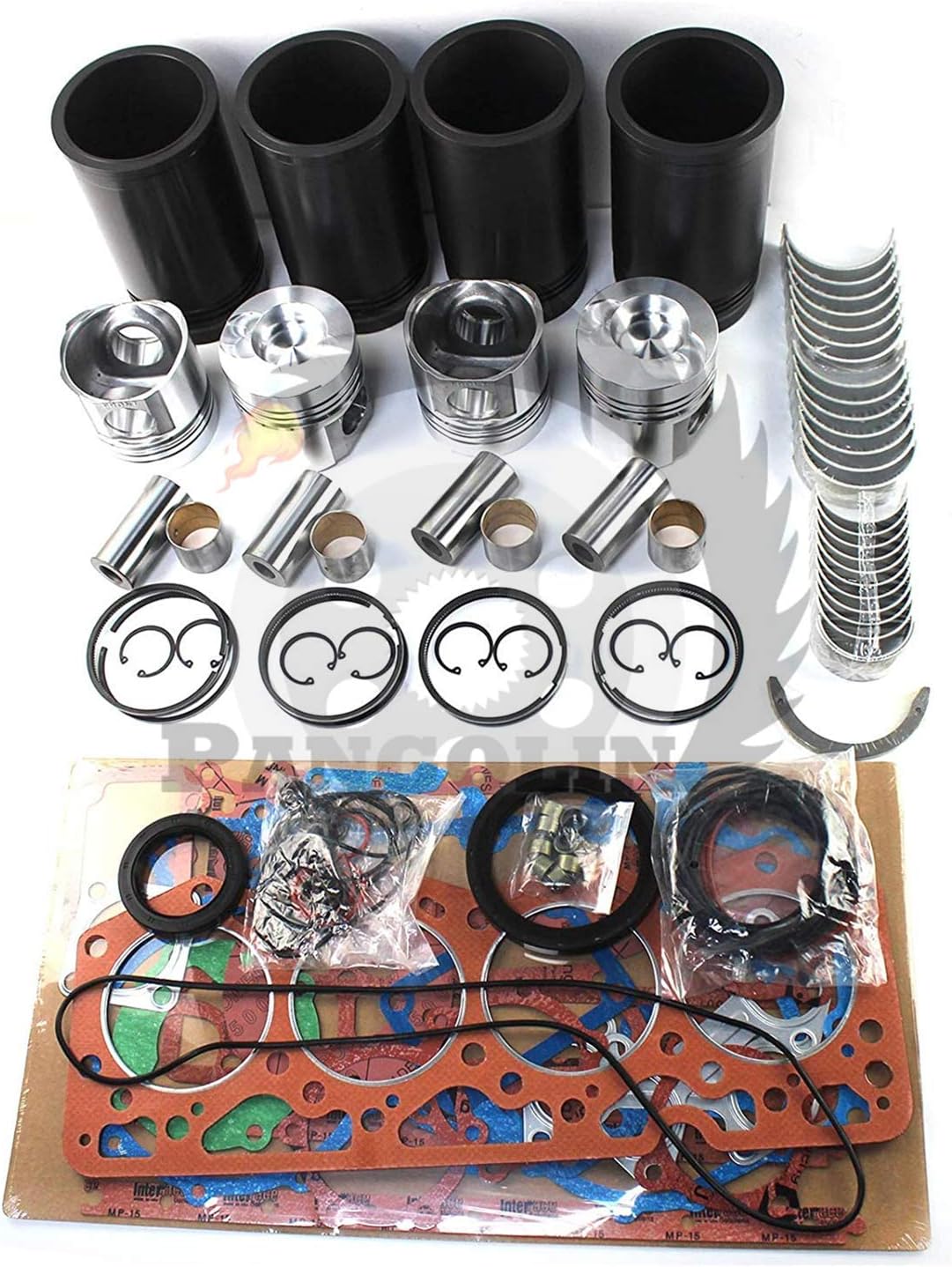 Amazon Com 4d105 5 Engine Rebuild Kit For Komatsu D31p 17 D31pl 17 Bull Doze Excavator Spare Parts Automotive