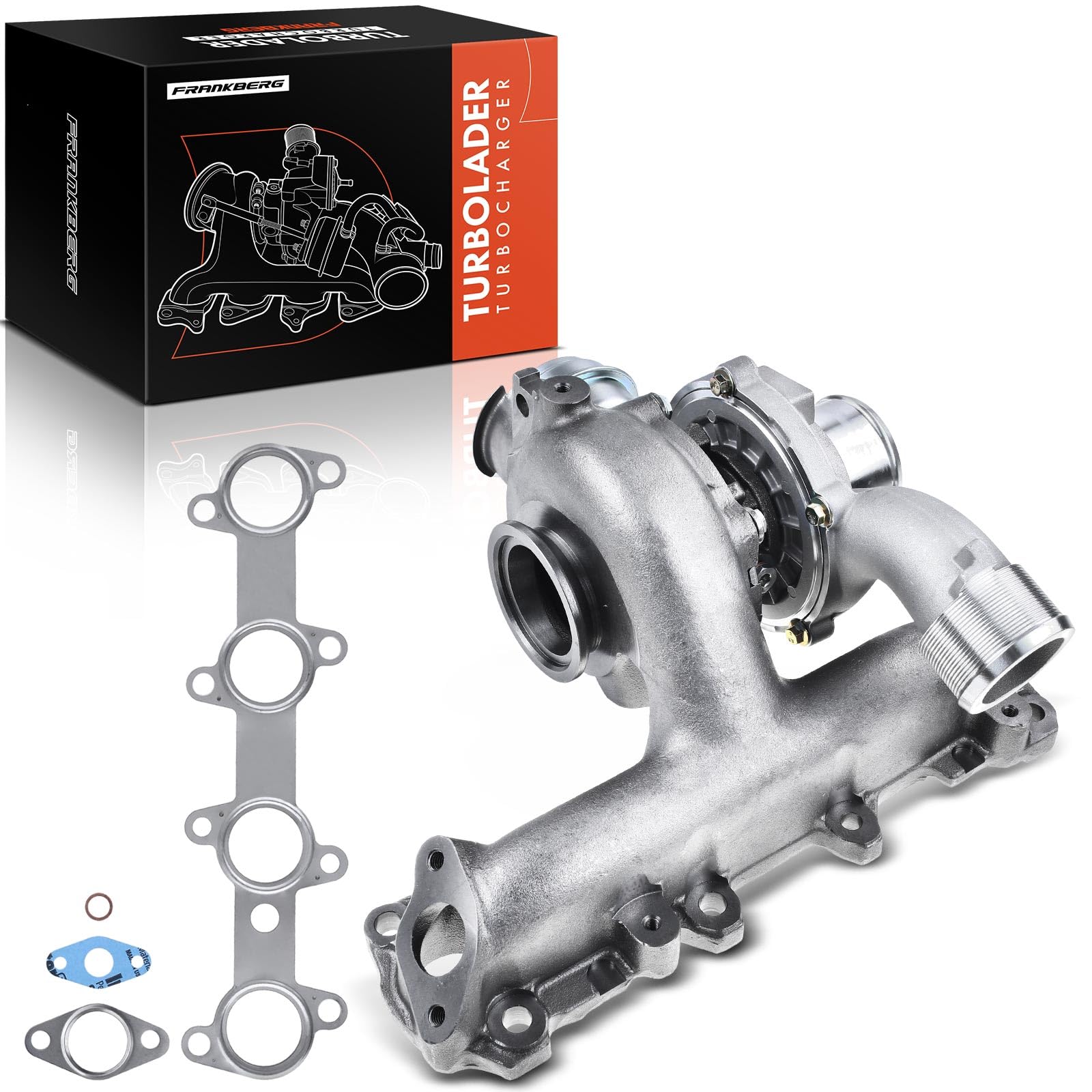 Frankberg Turbocompressore 55196765 | Compatibile con: Astra H A04, 9-3 Cabriolet YS3F, Astra H GTC A04, Croma 194, Zafira/Famiglia Zafira B A05, Vectra C Z02