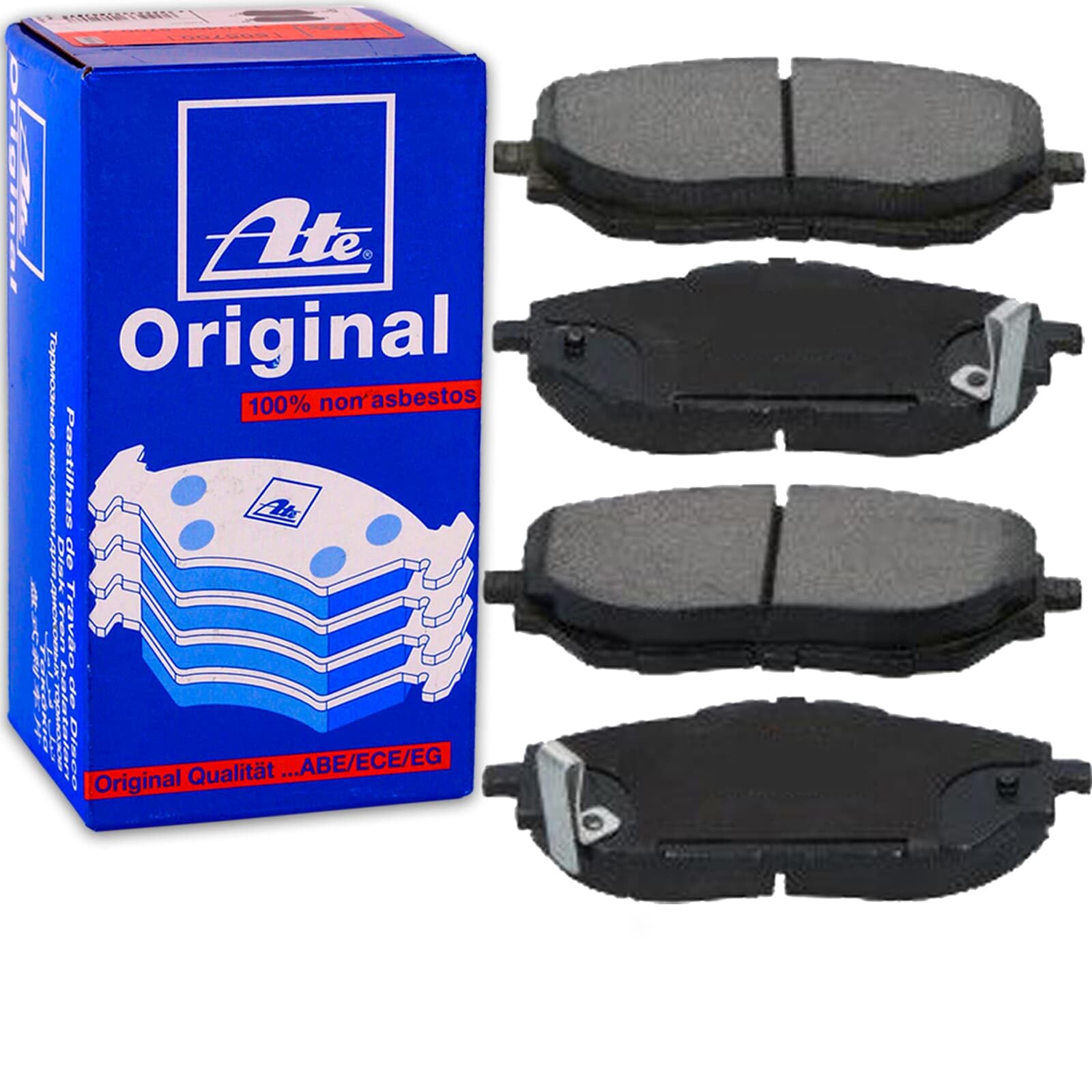 Garnitures de frein ATE silencieuses et sans vibrations pour Corolla