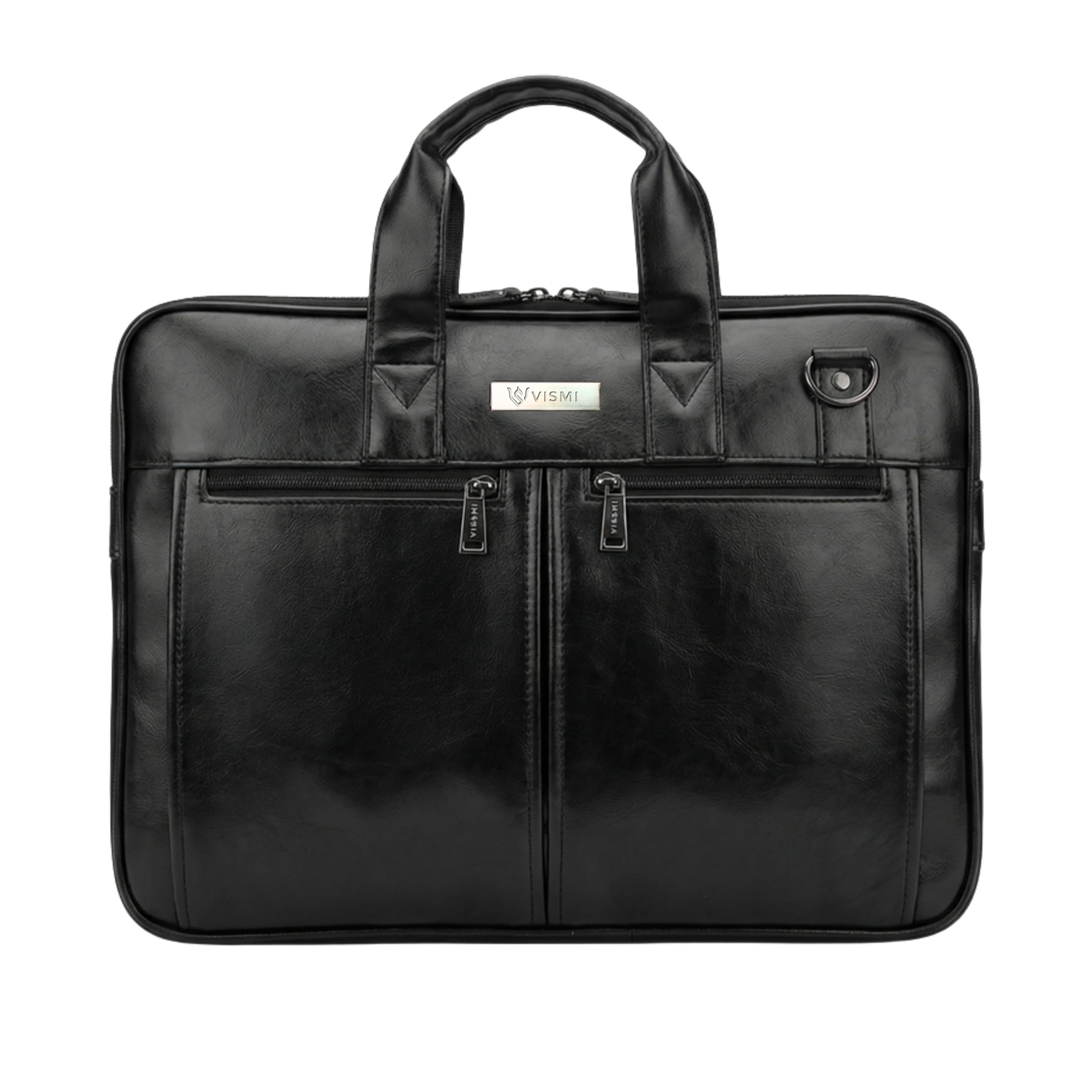 Laptop Messenger Bag for Men, Women Office Use Vegan Leather Fits 13, 14, 15.6" Laptop/Macbook/Tablet Professional Business Travel Smart Laptop Bag - Water Resistant, Multi Zipper Pocket-image-39