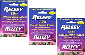 1 Day Cold Sore Symptom Treatment, 6 ML (Pack of 3)