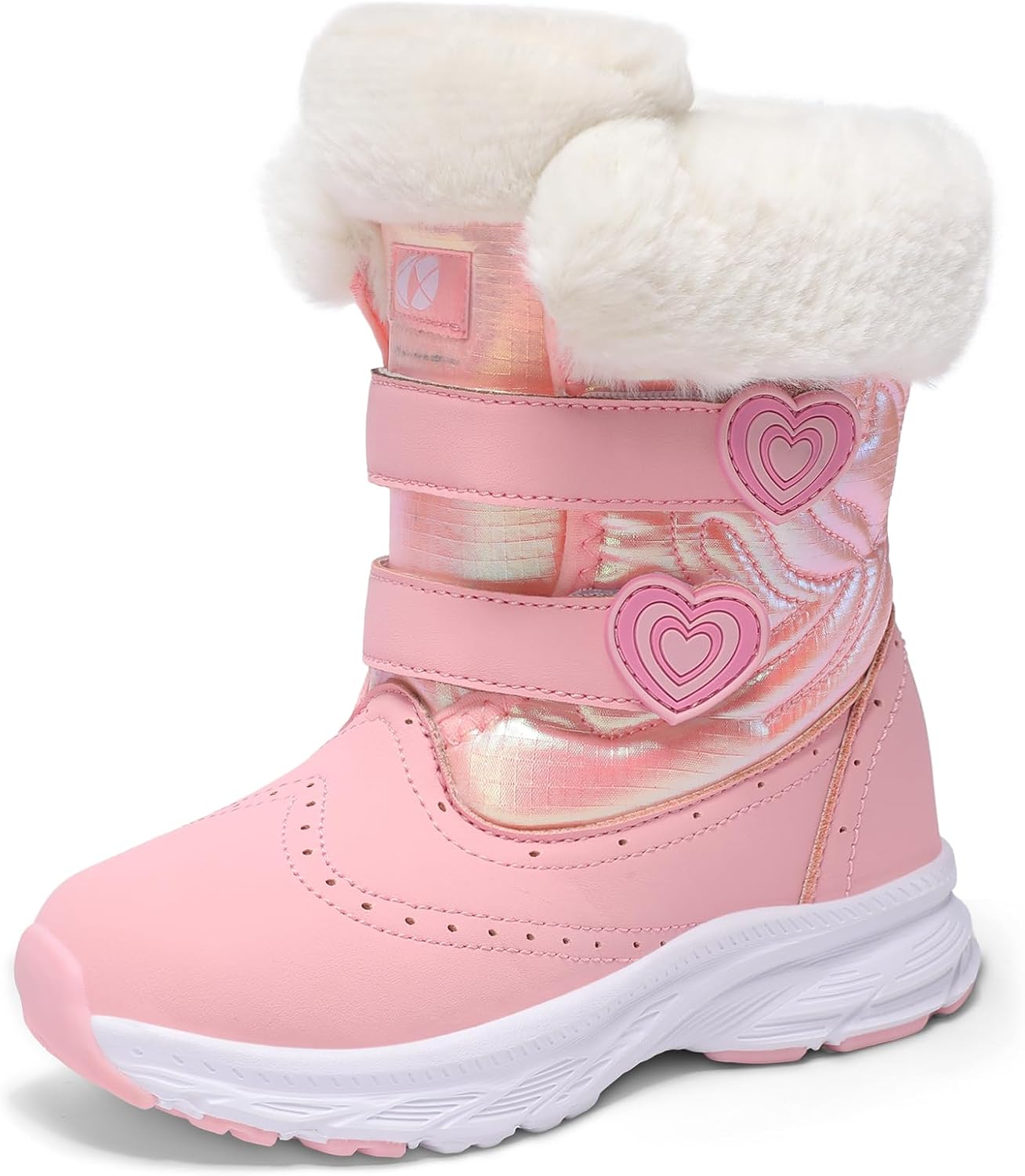 Centipede Demon Toddler Girl Boots Kids Snow Boots Fuzzy Winter Shoes