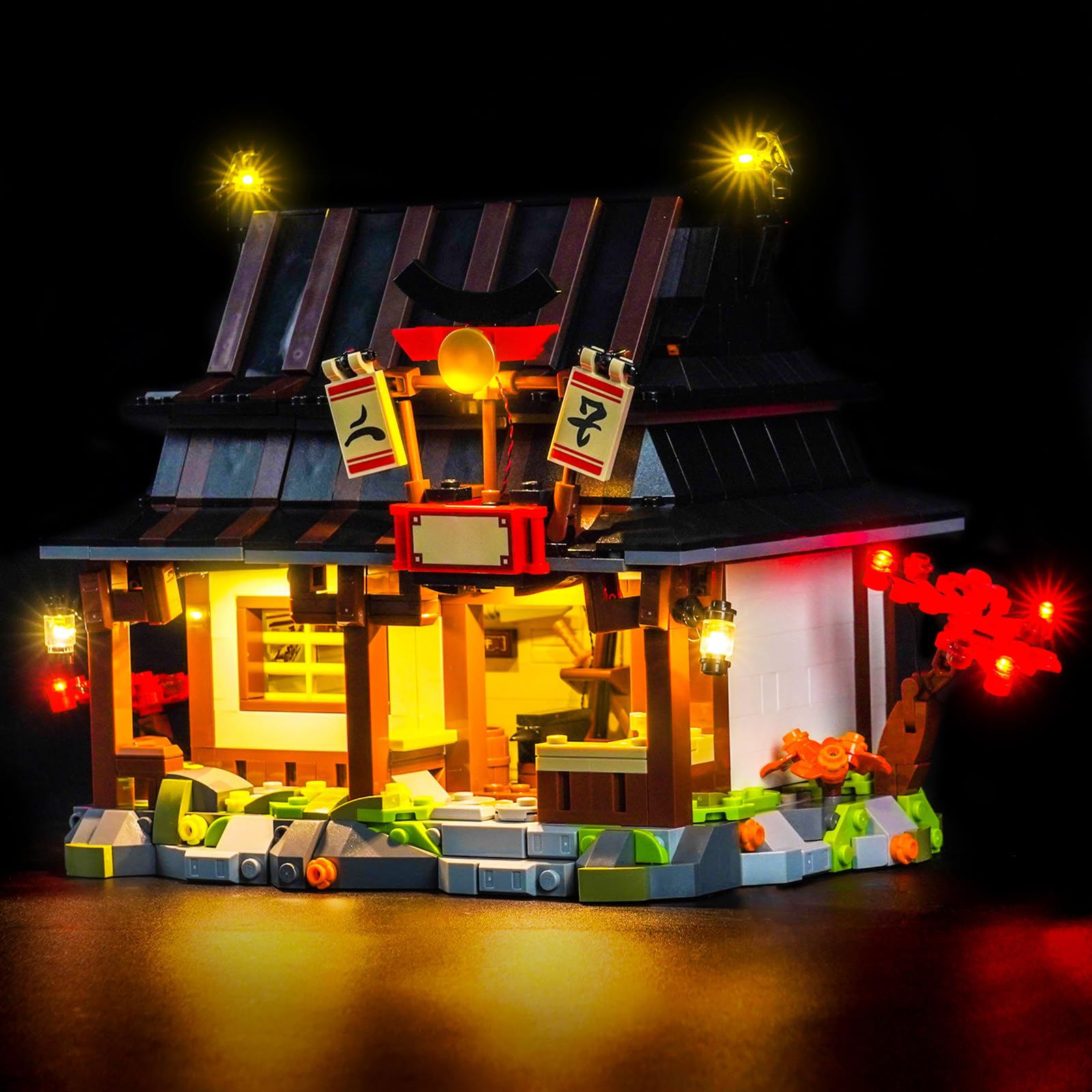 Light Kit Compatible with Lego 71858 Four Weapons Blacksmith 15th Anniversary (No Model), Decoration Lighting Set Compatible with Lego Four Weapons Blacksmith 15th Anniversary — image 1