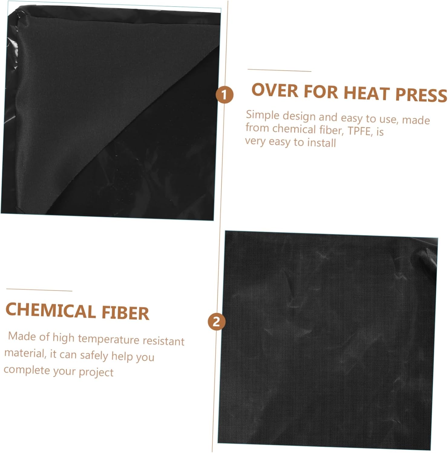 Heat Press Protective Cover High Temperature Resistant Reusable Protector for Indoor Heating Plates Sturdy Non-Stick Cover Suitable for Heat Press Machines
