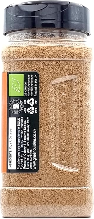 Organic Ground Coriander | 200g | Certified Organic Ground Coriander
