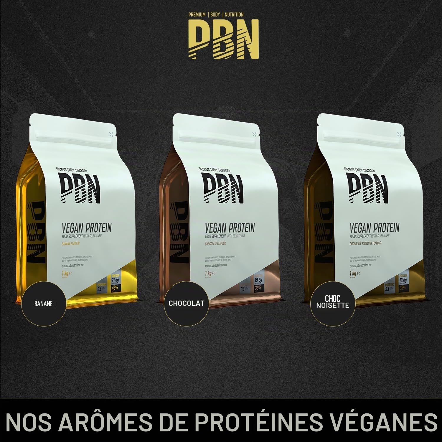 PBN - Premium Body Nutrition Whey Minceur 1kg Sachet, Vanille