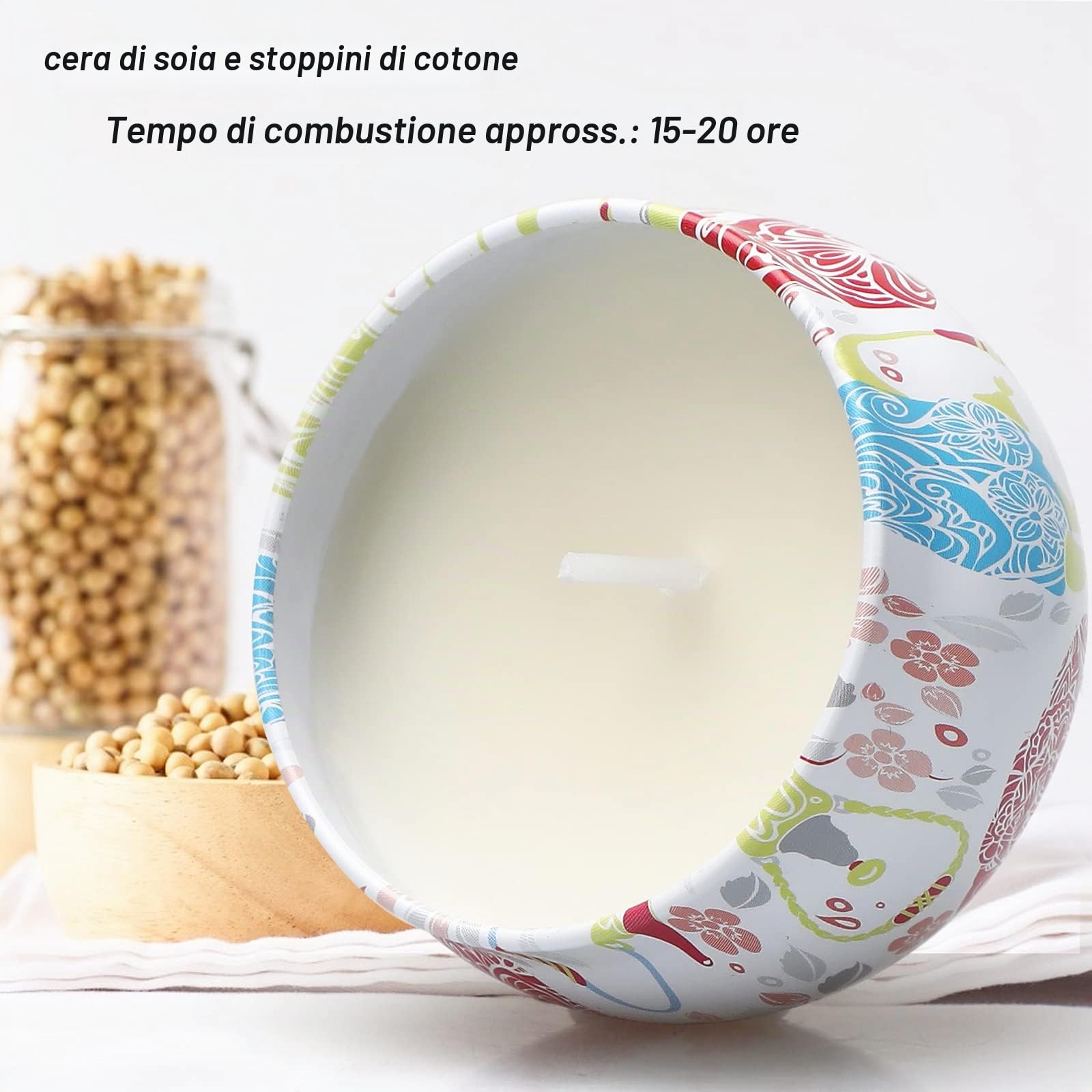 Set di candele profumate da donna, confezione da 12 candele per aromaterapia, 240 ore di combustione, cera di soia naturale, a lunga durata, portatile, da viaggio, per compleanni, festival, matrimoni