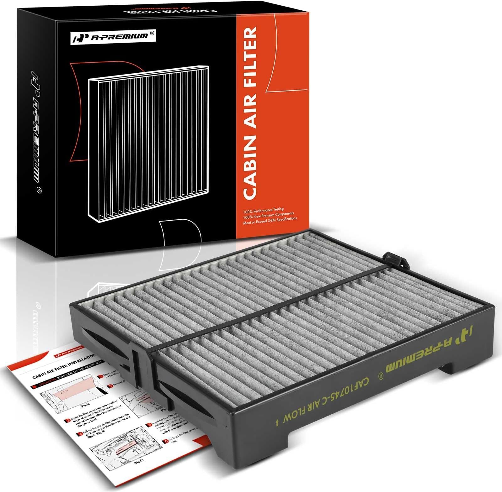 A-Premium Cabin Air Filter With Activated Carbon Ethiopia - View #4