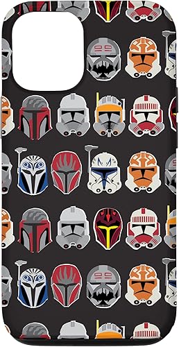 Funda con diseño de casco de soldado de Star Wars The Clone Wars para iPhone 13