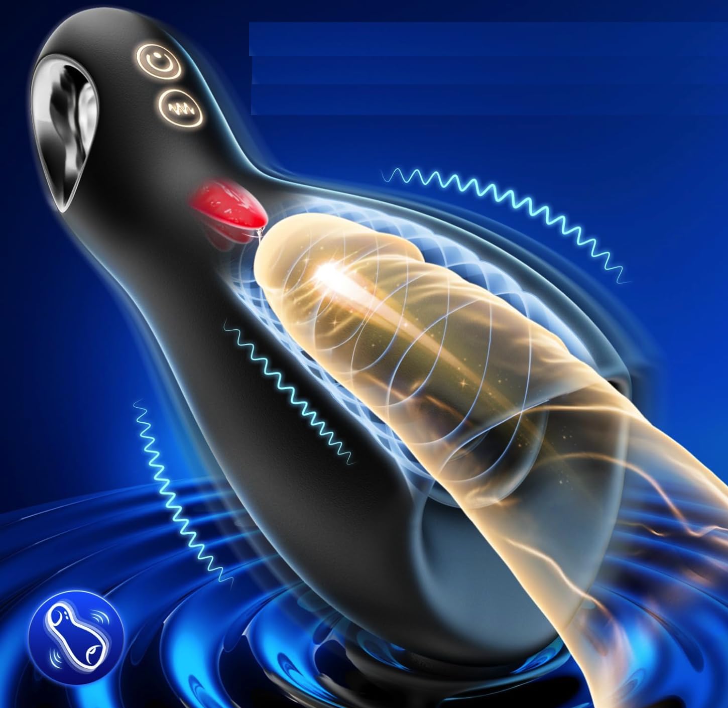 Amazon.com: Triple Action 3-in-1 Vibrating and Licking Massager with Loop-Handle RM68525 : Health & Household Amazon.com: Triple Action 3-in-1 Vibrating and Licking Massager with Loop-Handle RM68525 : Health & Household