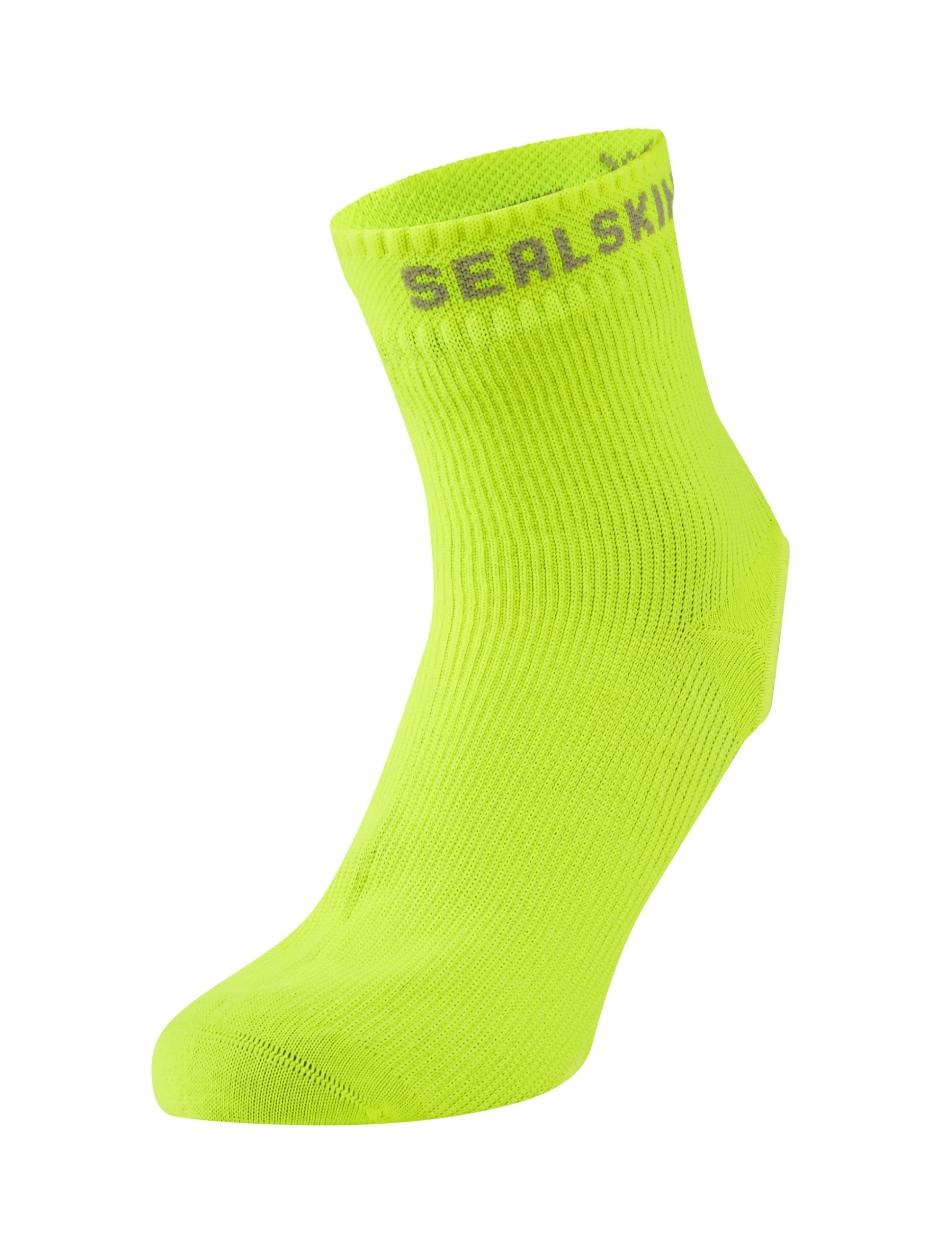 Sealskinz Unisex Yellow Thetford Waterproof All Weather Cycle Oversock