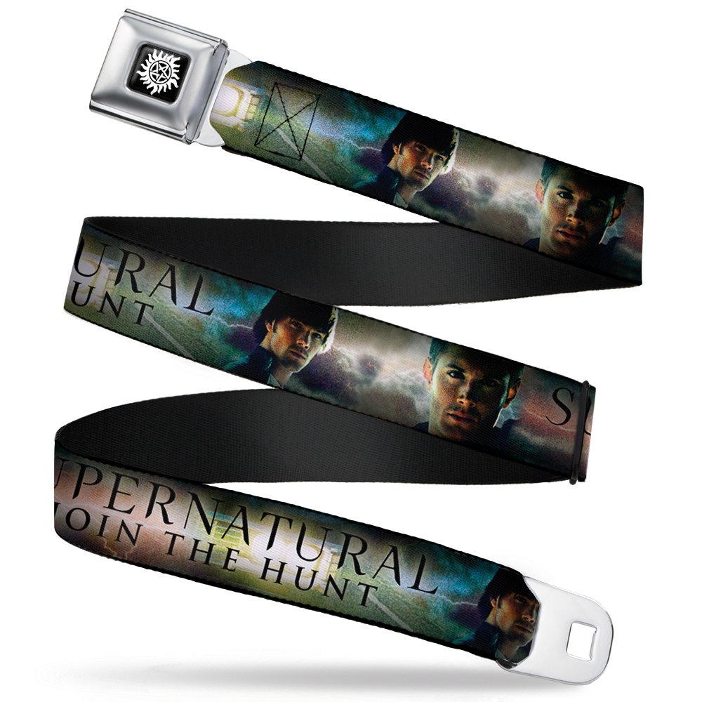 Cinturón Buckle-Down de Supernatural Join the Hunt ajustable estilo militar 8