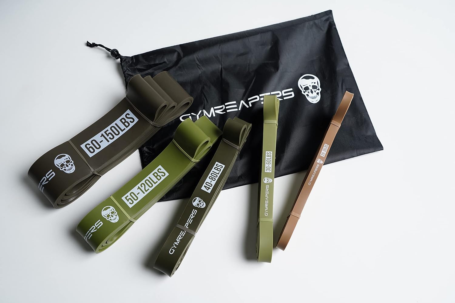 Pull up Resistance Bands for Weight Lifting, Pull Ups - Assistance Bands for Powerlifting, Stretching, WOD, Strength Training - for Men & Women