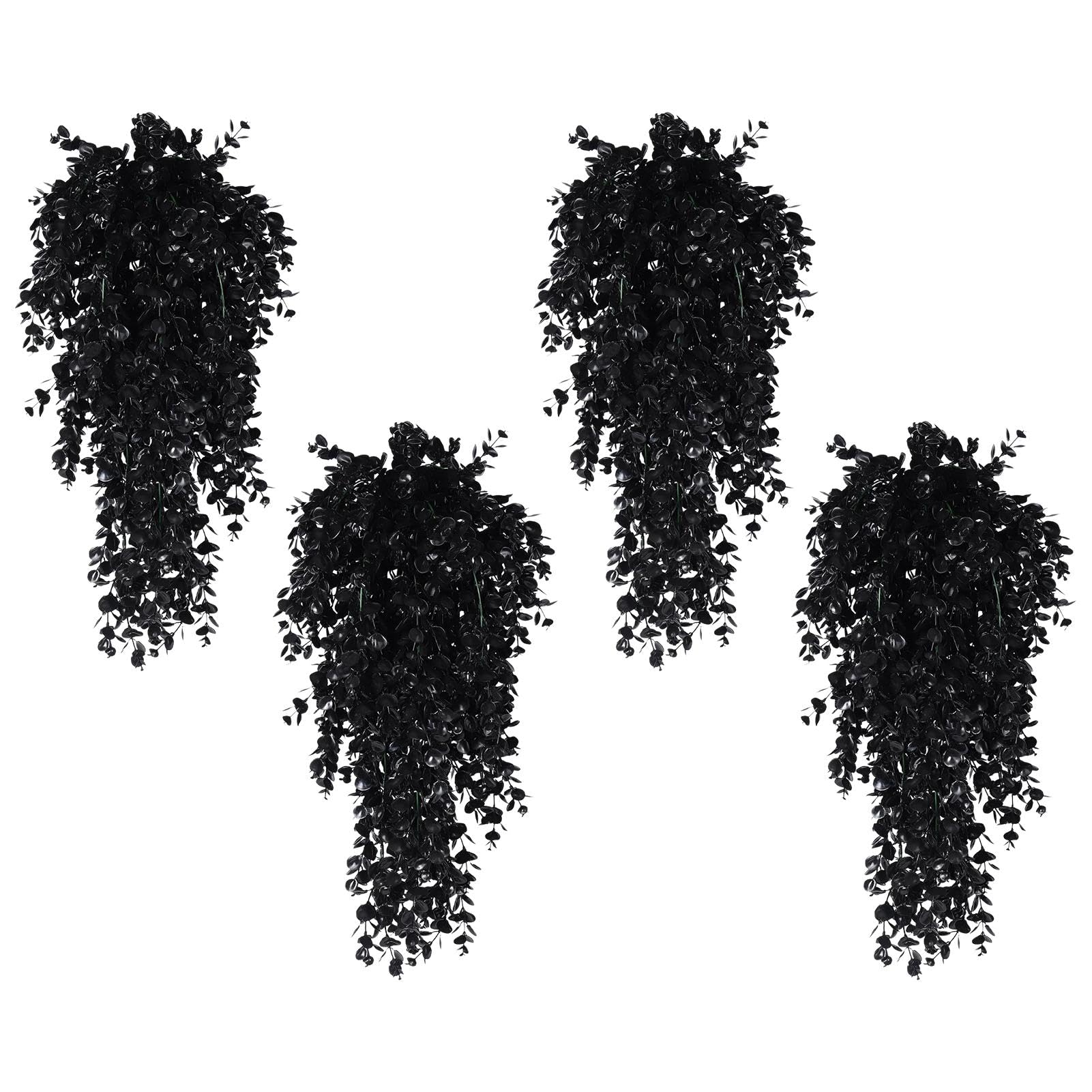 Vigne artificielle noire de qualite superieure fausse plante resistant aux UV pour jardin