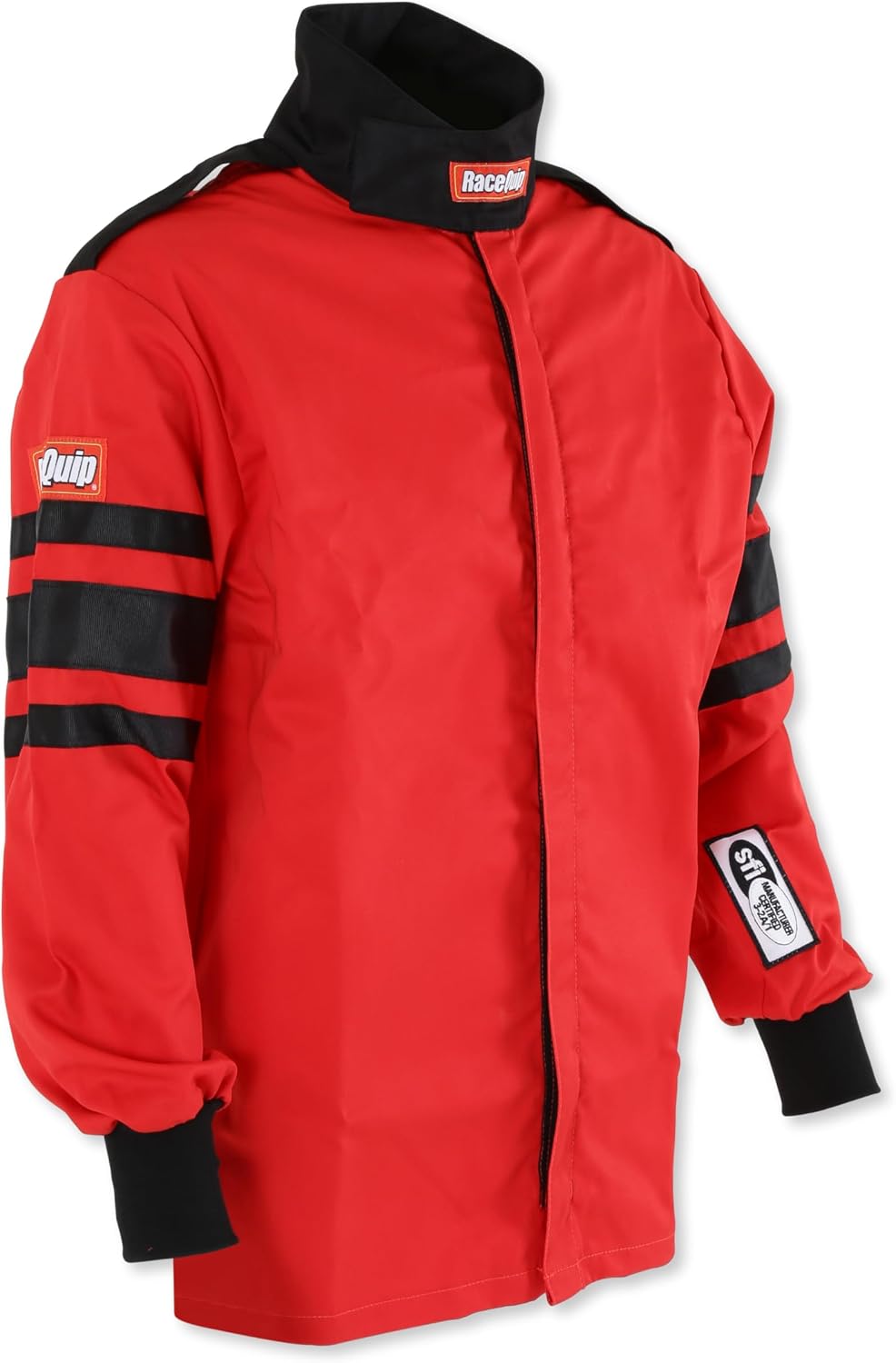 RaceQuip 111017RQP 110 Series Driving Jacket SFI 3.2A/1 Red/Black Stripe 2XL