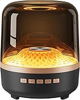 QAOYDOO Portable Bluetooth Speaker: HD Sound, RGB Party Lights, TWS Pairing, 8H Battery, Bluetooth 5.3 - Ideal for Parties, Travel & Gifts (Black)