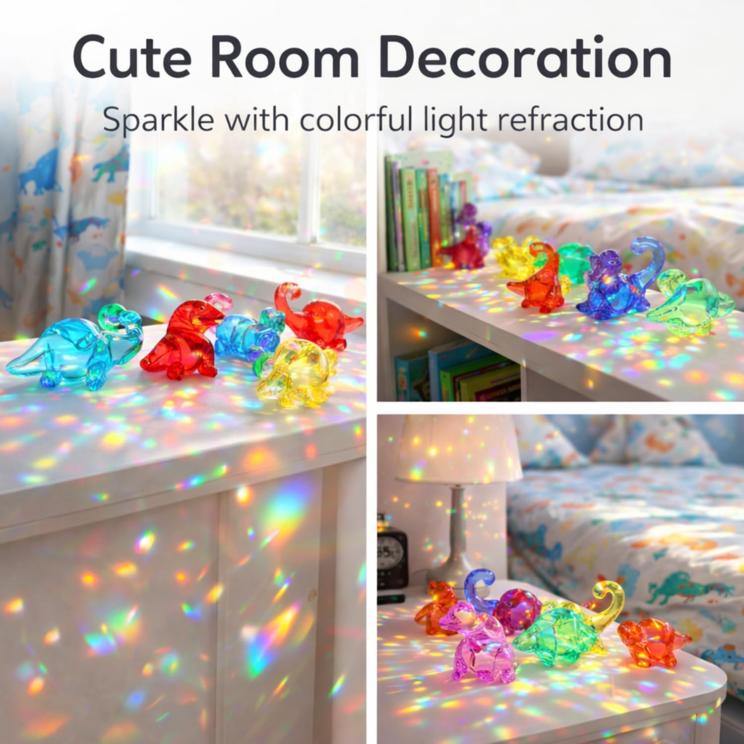 120Pcs Dainty Mini Dinosaur Figures Dinosaur Dollhouse Decor, Captivating Small Plastic Dinosaurs - Image 5