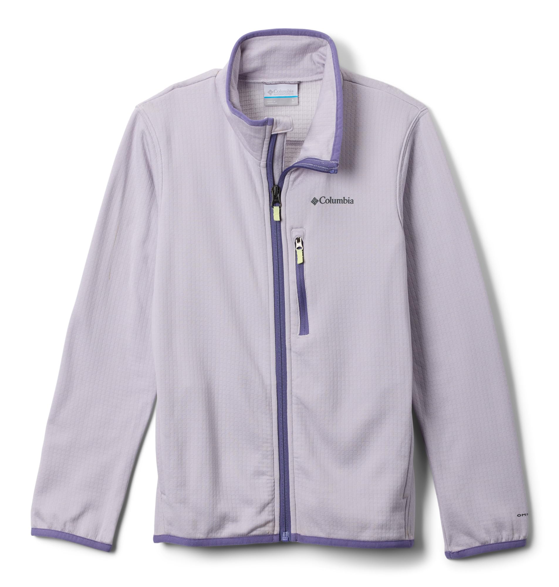 Columbia Essential Hike™ Grid Full Zip Fleece 4-5 Years