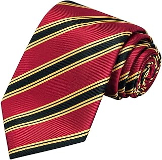 KissTies Mens 63'' Extra Long Tie Check Plaid Striped Classic Necktie + Gift Box