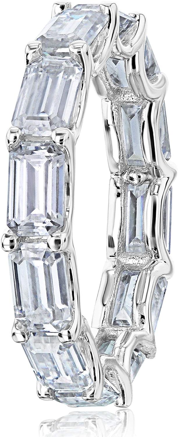 Kobelli East-West Lab Grown Diamond Eternity Ring (5x3 mm)