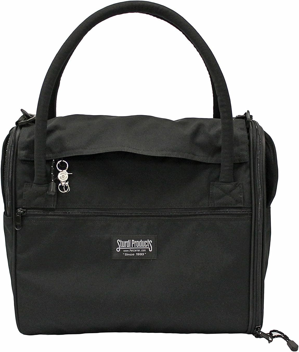 STURDI PRODUCTS Incognito Discrete Pet Carrier Tote, Black Large
