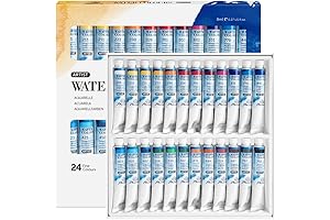 Vibrant Watercolor Arsenal: Phoenix Watercolor Tubes Ignite Your Artistic Vision