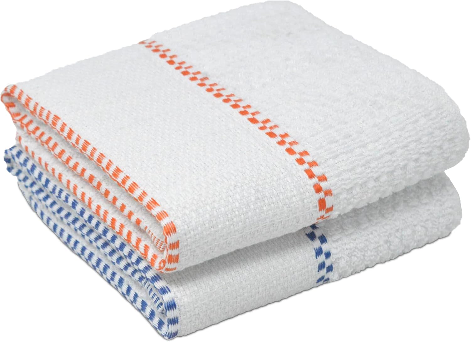 Towelogy® Large Kitchen Towel Set 100 Cotton Jumbo Check Dishcloths
