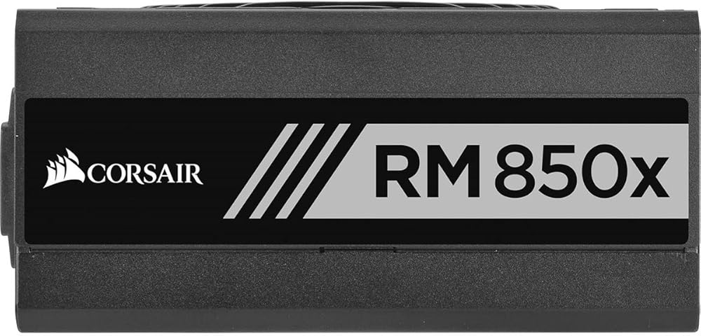 CORSAIR RM850X Series, 80+ Gold Certified 850W Fully Modular Power Supply thumbnail 2