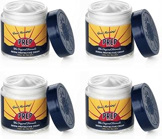 PREP: Derma Protective Cream, Paraben Free 2.53 Fluid Ounce (75ml) Jar (Pack of 4) [ Italian Import ]