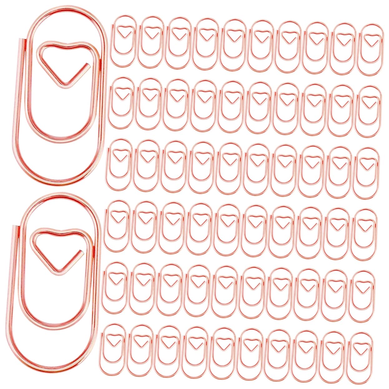 5 Set Graffette Metallo Clip Per Carta E Divertenti Per Ufficio Scuola E Eventi Resistente E Facile Usare Confezione 200 Pezzi * 5