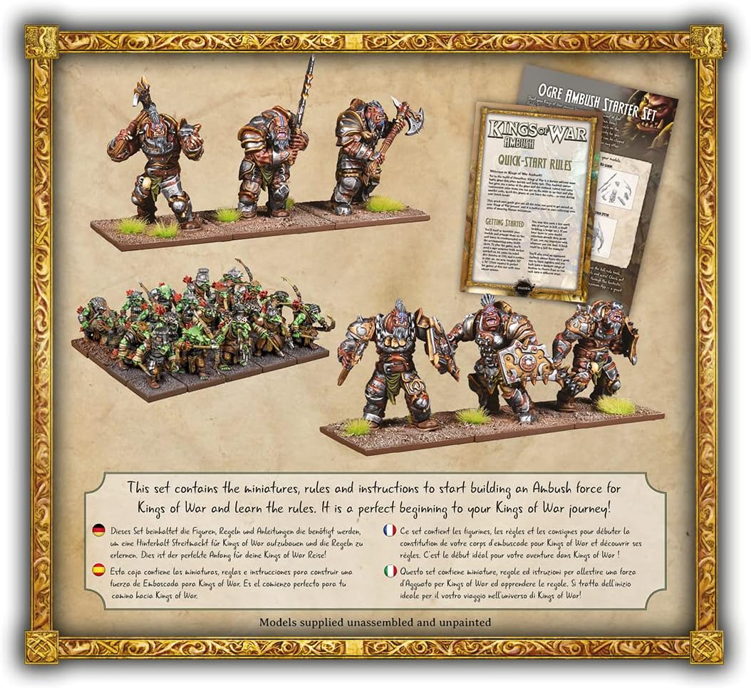 Mantic KoW Ogre Ambush Starter Set