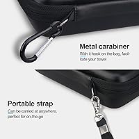 Vista 4 de Lacdo Estuche de transporte de disco duro para SanDisk Professional G-Drive ArmorATD - Disco duro externo portátil resistente HDD USB-C USB 3.2 Gen