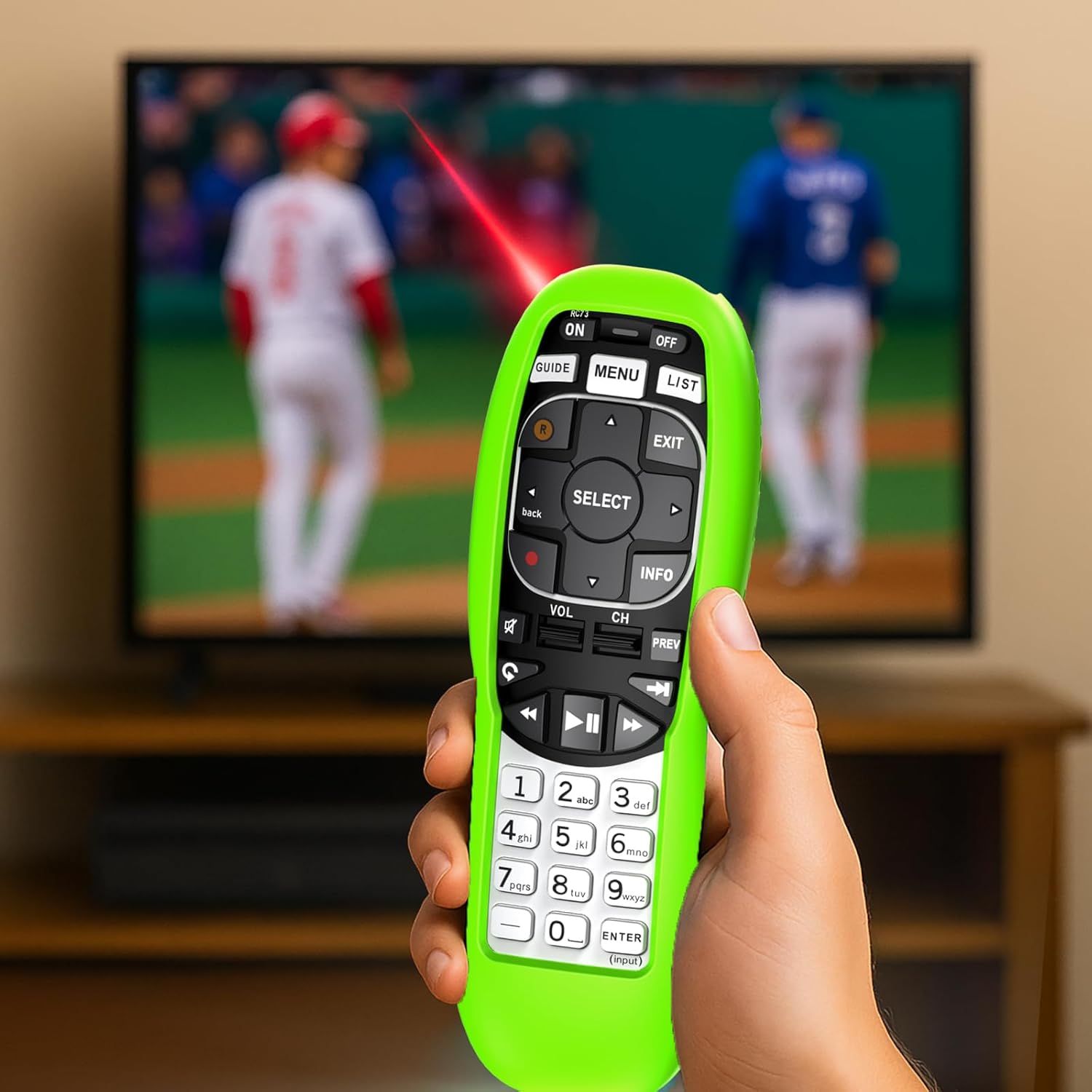 DirecTV RC73リモコン、RC70 RC70H RC71 RC71H RC72 RC73B音声リモコンスキンスリーブ用ケース